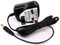 Cablerite Gold Exercise Bike Power Adapter AG-10203, 6V DC, 1A, UK 3-Pin Plug, Modern Gold Style, Power Adapter Accessory
