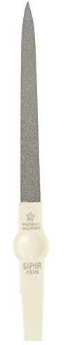 Pfeilring 1202/18 Nagelfeile F-Form Saphir 18cm [Badartikel]