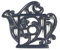Black Country Metal Works Heavy Duty Cast Iron Kettle Trivet (Blue)