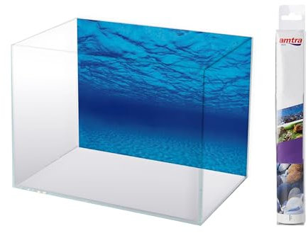 AMTRA MYSTIC - Background in aquarium poster, aquarium decoration, decorative poster with double print, format 30x60cm