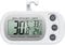 ORIA Kühlschrank Thermometer, 1 Stk Digitale Gefrierschrank Thermometer, Wasserdichte Refrigerator Thermometer, Max/Min, Haken, LCD-Anzeige, für Hause, Bars, Cafés