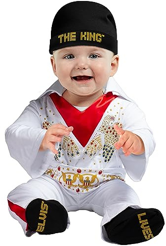 Rubie's Kid's Newborn Elvis Presley Costume, Age 6-12 months, HEIGHT 20 (neck to bottom) …