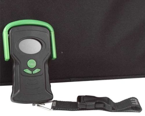 Digitale Gepäckwaage mit Thermometer
