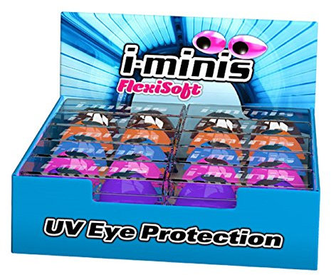i-minis sunbed tanning goggles UV eye protection indoor or outdoor 20 pairs in display box