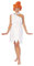 Rubies Disfraz Wilma Picapiedra para mujer, Vestido, collar y tocado para la cabeza, Talla Unica, Oficial The Flinstones para Carnaval, Despedidas soltera y fiestas