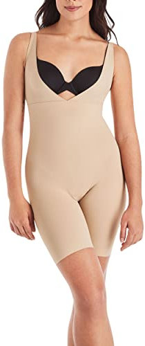 Maidenform - Body para mujer, talla 2XL, color beige (body beige)