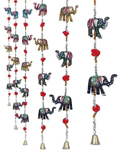 Jaipuri haat Rajasthani Elephant Door Hanging Home Decor- Set of 2