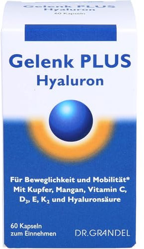 GRANDEL Gelenk PLUS Hyaluron Kapseln 60 St