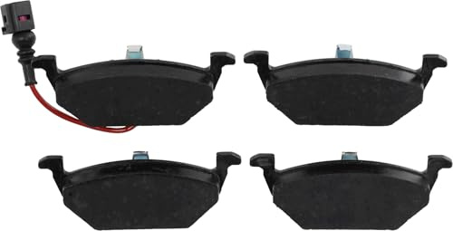 TRW GDB1386 Brake Pad Set of 4 Compatible for Audi A3 / S3 (8P1) 2003-2013 Front Axle and Other Vehicles