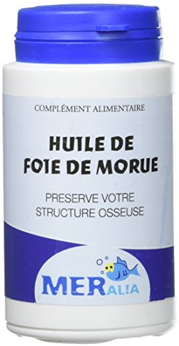 Huile de foie de Morue - 90 capsules - Préserver votre structure osseuse