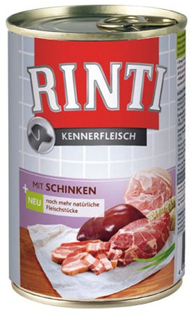 24er Pack Rinti Pur Kennerfleisch Schinken 400g