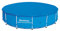 Bestway 58038 Abdeckplane für Frame Pool, Durchmesser 457 x 91 cm
