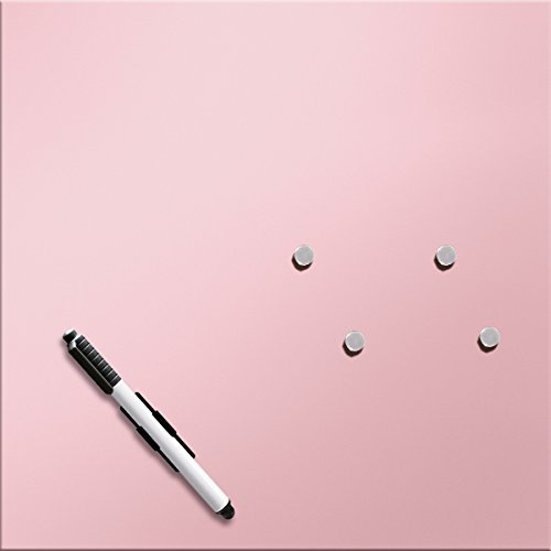 Eurographics Glasmagnettafel, Rose/Rosa