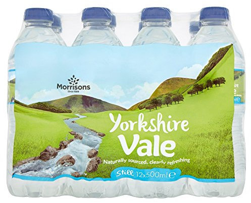 Morrisons Still Yorkshire Vale Spring Water 12 x 500ml