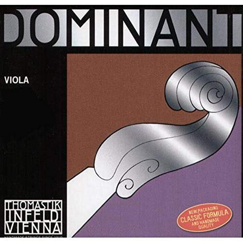 Thomastik single string for viola 4/4 Dominant - D string nylon core aluminum wound, soft