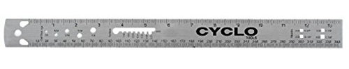 Cyclo Tools Outdoor und Sport Speichenmaßstab, Silber