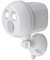 Mr Beams MB380 300-Lumen Weatherproof Wireless Battery Powered LED Ultra Bright Spotlight with Motion Sensor, White