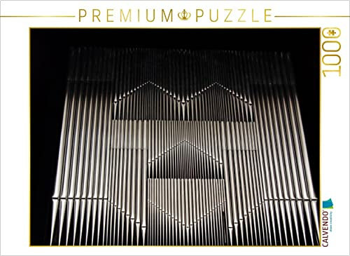 CALVENDO Puzzle Orgel, Herz Jesu Kirche | 1000 Teile Lege-Größe 64 x 48 cm Foto-Puzzle für glückliche Stunden