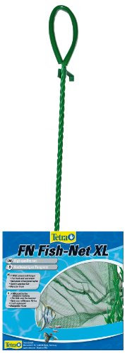 Tetra FN Fish-Net Größe XL - hochwertiges Fangnetz aus reißfestem Nylon, der Kescher ermöglicht das leichte und schonende Fangen von Fischen aus dem Aquarium, Netzgröße 15 cm