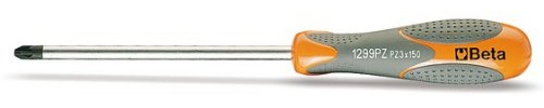 Beta 12990006 Model 1299 PZ2 Screwdrivers for Cross Head, Pozidriv-supadriv Screws, Pz2