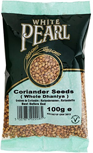 White Pearl Coriander Seeds - Pack of 6 x 100g