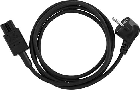 REV Zuleitung, Heißgeräte Anschlusskabel, Stecker C16A, 2m, bis 2300W, 10A, schwarz