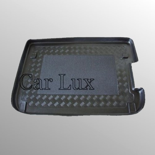 Car Lux AR02027 - Alfombra Bandeja Cubeta Protector cubre maletero a medida Citroen C4 Picasso desde 2006- Vasca baule antideslizante