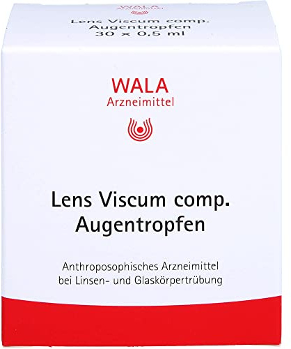 WALA Lens Viscum comp. Augentropfen bei Linsen- und Glaskörpertrübung, 30 St. Lösung