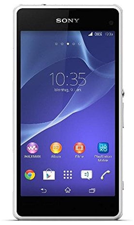 Sony Xperia Z1 Compact Smartphone (4,3 Zoll (10,9 cm) Touch-Display, 16 GB Speicher, Android 4.3) weiß