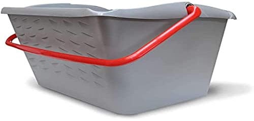 Nespoli – Secchio per Pittura EasyTouch da 16 Litri, Secchio Imbianchino in Plastica Resistente con Manico Antinfortunistico, per Superfici Ampie e Uso Ripetuto con Rullo Pittura - Griglia non Inclusa