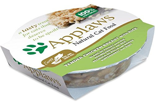 Applaws Cat Pots mit luxuriösem Thunfischfilet und Garnelen 60 g