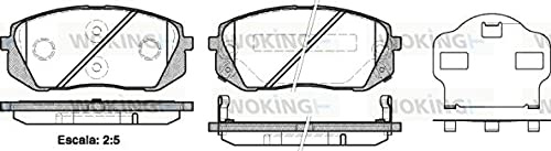 Roadhouse 21302.02-Set Bremsbeläge