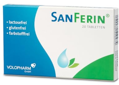 SanFerin, für gesunde Harnwege & ein starkes Immunsystem, 20 Tabletten | mit Lactoferrin & Lysozym, Betaglucan & Mannose, Zink, unterstützt bei Harnwegsinfekten, stärkt das Immunsystem