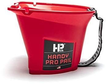 Handy Paint Pro Pail, Holds 1/2 Gallon of Paint or Stain, Accommodates up to a 6 1/2 inch Mini-Roller and 3 inch Brush