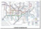 London Underground Map – Route – A4 Poster – Kunstdruck – Bild – Art