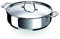 Bekaline 12066284 Chef Cocotte 2 anses + Couvercle en acier inoxydable 28 cm