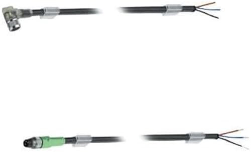 Phoenix Contact SAC-4P-M 8MS/3.0-PUR konfektioniertes Sensorkabel, Stecker/offenes Ende, Länge 3m