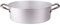 Pentole Agnelli PCMX0426 Casseruola Alta in Alluminio con 2 Maniglie, Inox, 26 cm
