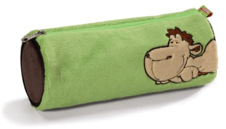 Nici 52053-700 - Stiftemäppchen Kamel aus Plüsch, grün
