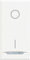 BTicino HD4002 Interrupteur Bipolaire 20A Axolute, 1 Module, Blanc, Lot de 10