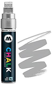 Kreidemarker CHALK Marker 15mm metallic silber