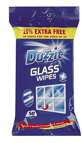 Duzzit Glass Window Mirror Cleaning Wipes by Duzzit