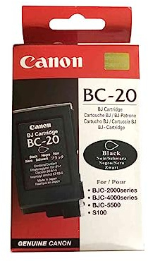 Canon BC-20Bk Blister Security Druckkopf schwarz 900 Seiten BJC-2x00/4xx0/5x00