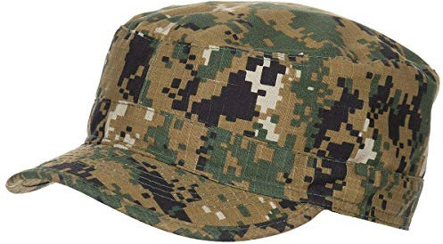 MFH Herren Ripstop BDU Feldmütze Digital Woodland Größe M