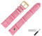 MARBURGER Uhrenarmband 16mm Leder Rose Gold Alligator Prägung Mit Naht - Montage Set 5281643000220
