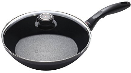 Swiss Diamond HD Classic Antihaft-Induktionsrand-Rührpfanne mit Deckel – 10,25