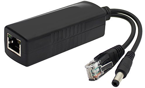 ANVISION 12V PoE Splitter, IEEE 802.3af Compliant, for IP Camera AP Router Voip Phone