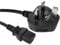ShaniTech UK Plug to IEC C13 2M Mains Power Cable for TV, Samsung, Panasonic, Sony, Kettle, PC, Monitor & printer Lead Cord