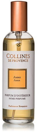 Collines de Provence Collines de Provence Parfum d'intérieur Ambre 100ml, Transparent 3,9cm x 3,9cm x 15,7cm