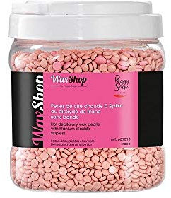 Perles de cire chaude traditionnelle recyclable rose sans bande 1kg